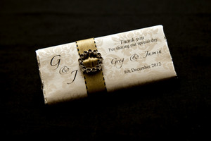 Sweet Az Tables & Decorations Pic 2 - Personalised Chocolate Bars