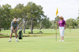 NRMA Darlington Beach Holiday Resort Pic 5 - Our own beachfront golf course