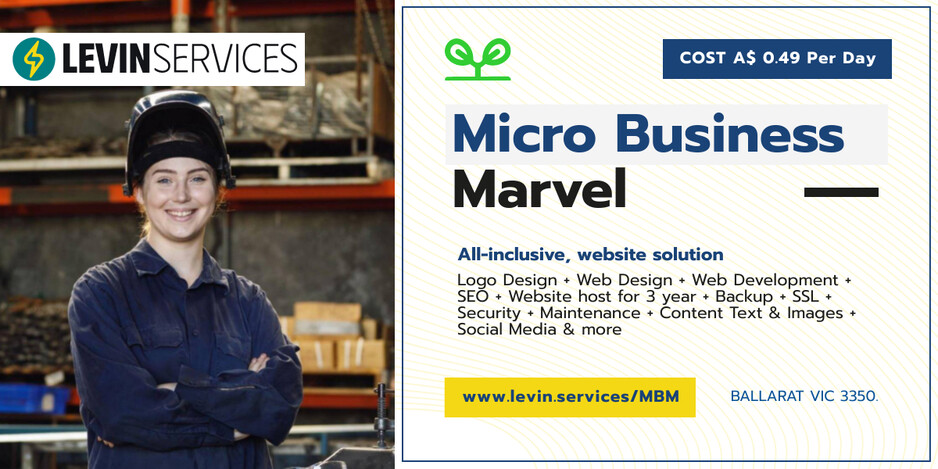 Levin Services Pic 1 - Micro Business Marvel All Inclusive Website Cost A049 Per Day