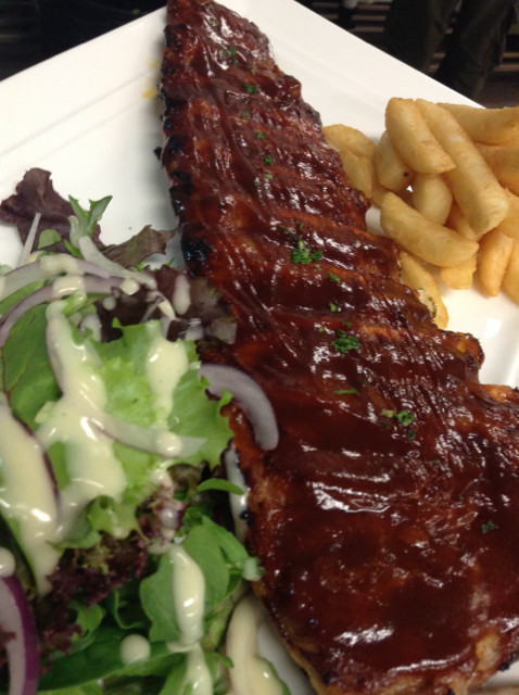 Cafe New York Grill Pic 1 - Full rack of tasting ribs