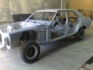 Advanced Blasting and Powder Coating Pic 2 - Ford full blast