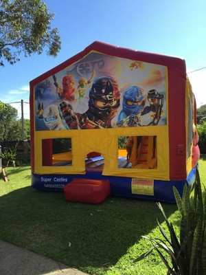 Super Castles Sydney Pic 5 - Lego Ninjago Jumping Castle