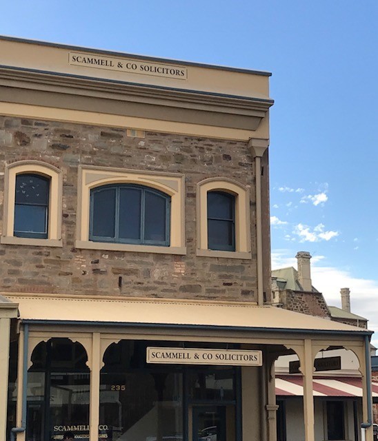 Scammell & Co. Pic 2 - The heritage facade of our 235 St Vincent Street office