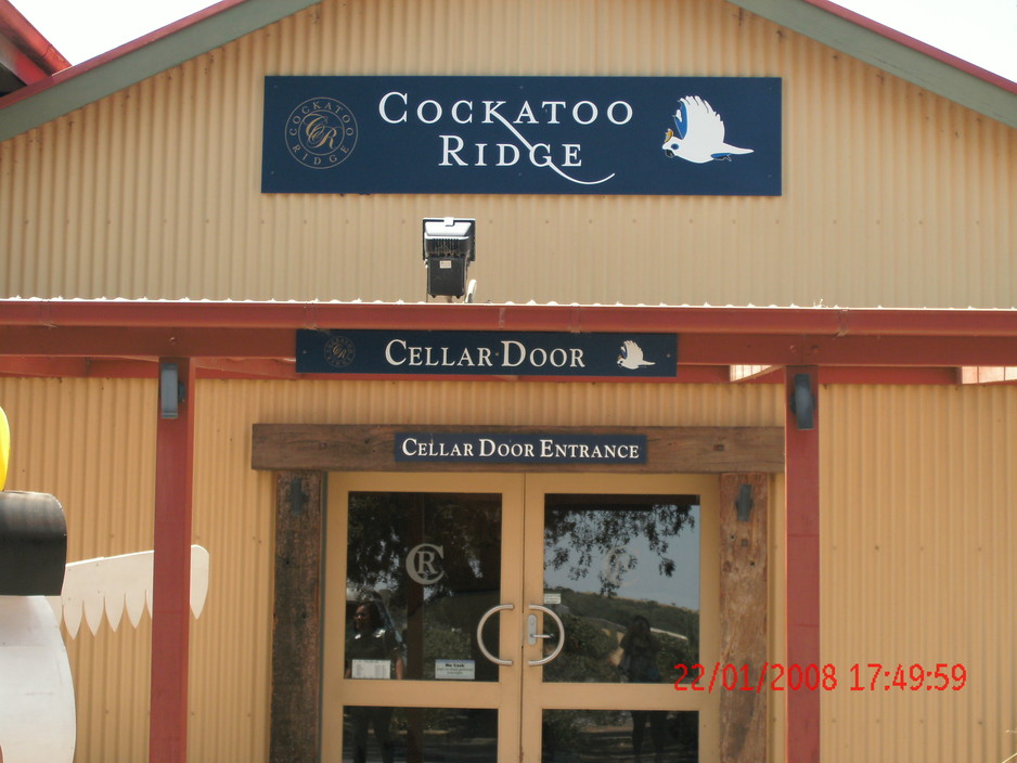 Cockatoo Ridge Wines Pic 2 - Cockatoo Ridge Barossa Valley