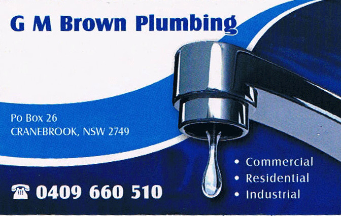 GRB Plumbing Pic 1 - GM Brown Plumbing