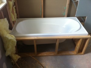 Tarkis Vissaritis Pic 2 - Building framework for a bathtub