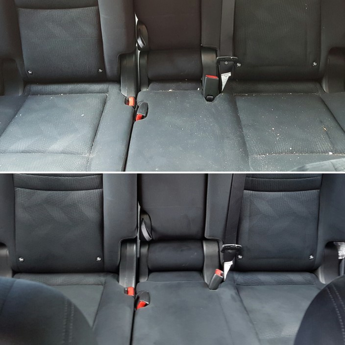 ASAP Car Cleaning Pic 1 - Before and after interior clean