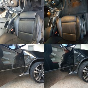 ASAP Car Cleaning Pic 2 - Before and after of a BMW X5 detail