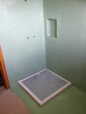 Proworks Property Services Pic 3 - Waterproofing membraine for bathroom and shower walls