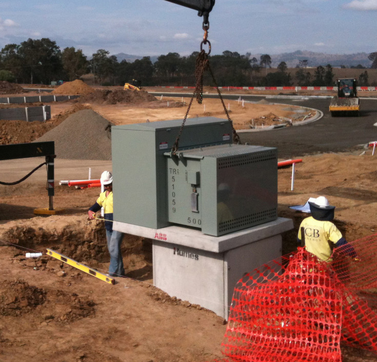 CB Energy Pic 1 - Energex Transformer Installation