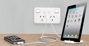 NWA Electrical Solutions Pic 5 - POWER POINTS WITH DUAL USB QUICK CHARGE OUTLETS