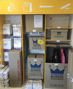 Storage King West Gosford Pic 5 - Boxes Packing Supplies