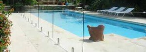 Asset Glass & Aluminium Pty Ltd Pic 4 - glass spigot pool fences