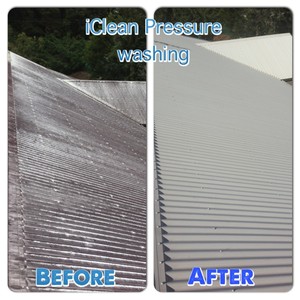 iClean Pressure Washing Pic 2 - Five years worth of mould gone in a day