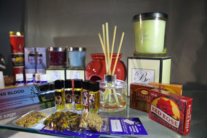 The Oracle Harmony Centre Pic 3 - Incense at the Oracle A wonderful selection of incense resins and candles