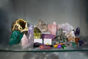 The Oracle Harmony Centre Pic 4 - Crystals All shapes and sizes