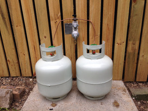 Trigar Plumbing Pic 4 - Gas cylinders for cooktop