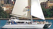 Aussie Magic Cruises Pic 1 - passengers on the foredeck