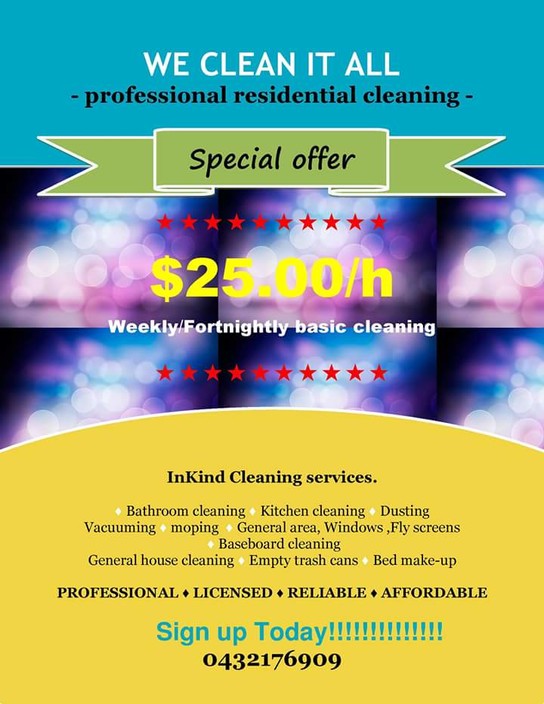 INKIND CLEANING SERVICES QLD Pic 1