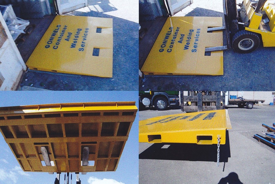 Conweld Container & Welding Services Pic 1 - Conwelds heavy duty container ramps