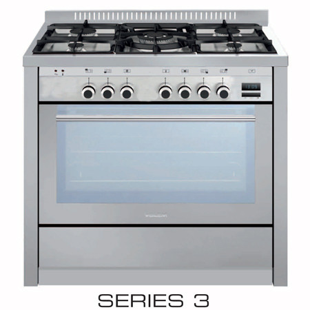 Bowral Gas Centre Pic 1 - Glem 90cm Dual Fuel Cooker