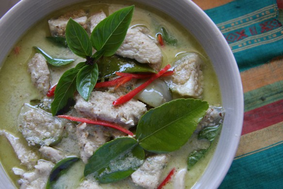 Jean Asian Cooking Pic 1 - Classic Thai Green Chicken Curry