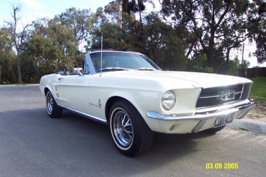 Wyte67 Mustang Hire Pic 1