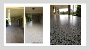 Suncoast Coatings Pic 4 - Outback Flake Patio Transformation Cabooluture