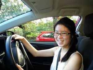 DingDing Driving School Pic 3 - Happy learner driver