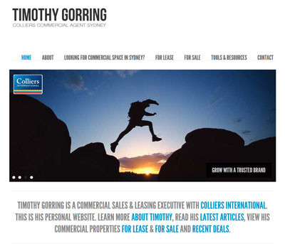 Timothy Gorring - Colliers Commercial Agent Pic 1 - Visit website