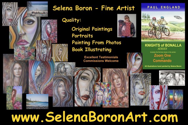 Selena Boron - Fine Artist Pic 1 - Selena Boron Business Card