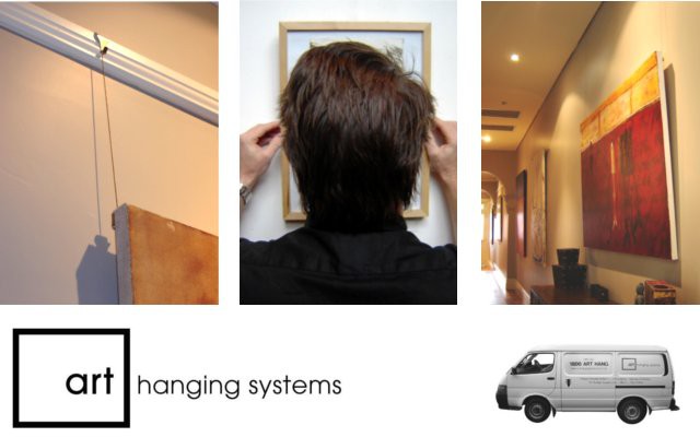 Art Hanging Systems Pic 1 - picture hanging and installation