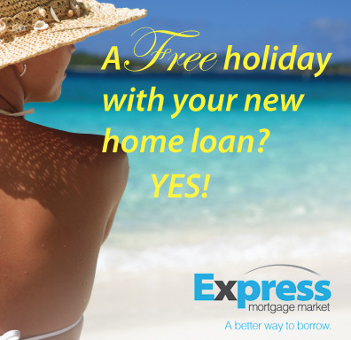 Express Mortgage Market Pic 2 - free holiday with every home loan