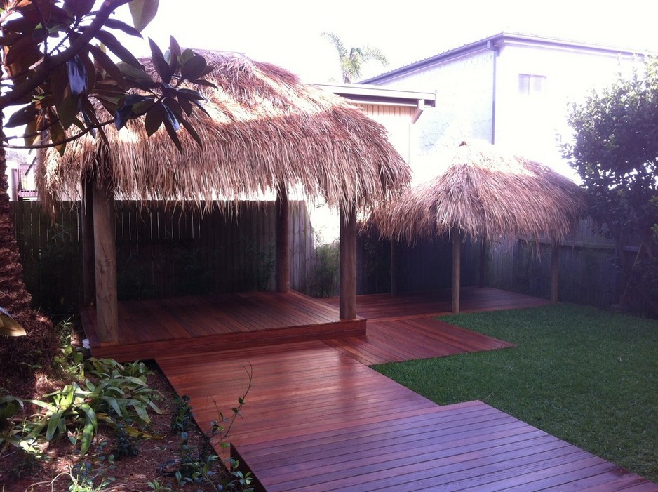 Madlands Construction Pty Ltd Pic 1 - Balinese Cabana and Ironbark Decking