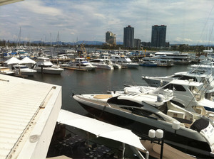 Southport Yacht Club Inc. Pic 5 - View from upstairs