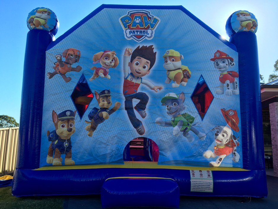 Jumping Castle Club Pic 1 - Paw Patrol jumping castle