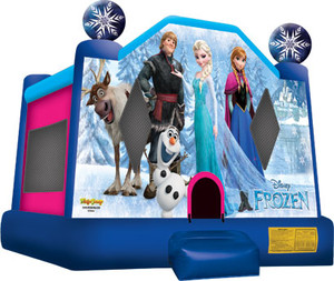 Jumping Castle Club Pic 4 - Frozen Jumping castle