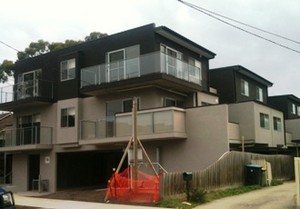 DEVERCO BUILDING SERVICES Pic 2 - 3 storey apartment block near completion