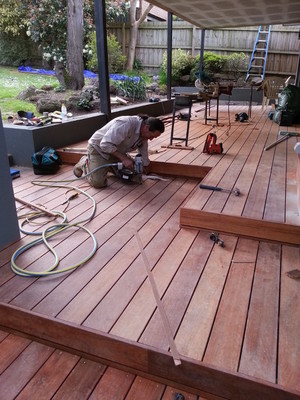 DEVERCO BUILDING SERVICES Pic 3 - Laying new deck