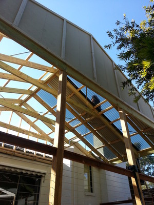 DEVERCO BUILDING SERVICES Pic 5 - Roofing over new deck