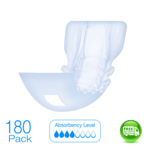 Holistic Incontinence Pic 3 - Allusive Flexi Pad 180 pack Disposable Incontinence Pad