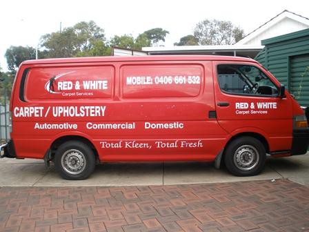 Red & White Carpet Cleaning Pic 1 - commercial cleaning Parrafield