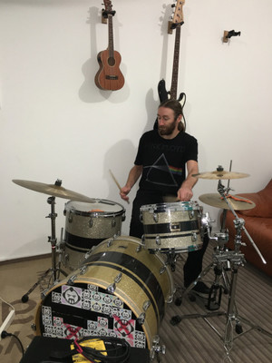 Rockstart Pic 2 - Cory Blight in the Rockstart Music Studio