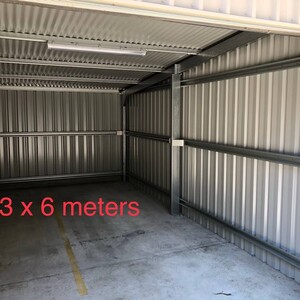 J & L Storage Solutions Pic 3 - Large 3 x 6m unit