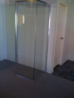 Australian Glass Solutions Pic 5 - semiframeless shower screen