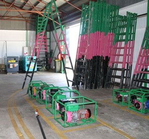 Mareeba Hire Equipment Pic 3 - Pumps Generators Scoffolding Extension Ladders 7 5 and 4 kva generators