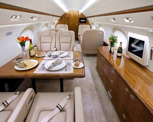 JetCorp Australia Pic 2 - Corporate Jet Interior