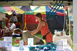 Vital Energy Massage Pic 4 - We also provide seated massage for local events and festivals