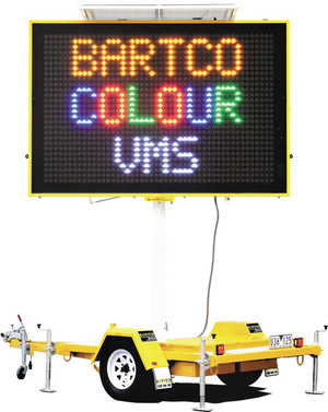 Bartco Traffic Equipment Pty Ltd Pic 3 - 5 Colour Variable Message Signs