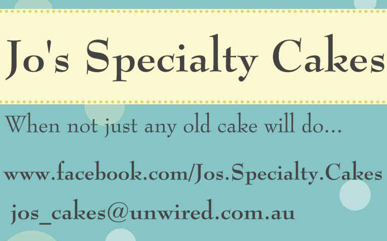 Jo's Specialty Cakes Pic 1 - Jos Specialty Cakes